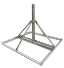 Non-Penetrating Roof Mount with 2.375" O.D. by 30" Mast