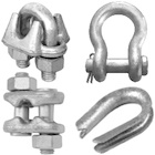 HD Thimbles, Shackles and Clamps for EHS Strand & Guy Wire