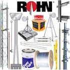 ROHN Communications Towers and Antenna Masts, Sections, Mounts and Parts