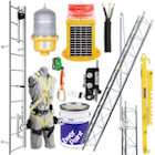 Tower Climbing Safety Systems, Aviation Obstruction Lighting Systems and Tower Paint