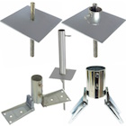 Antenna Mast Baseplates for Concrete, Ground & Soil Mounting