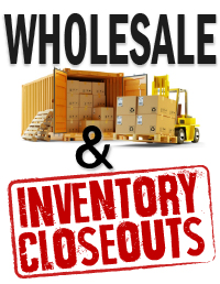 Wholesale and inventory closeouts